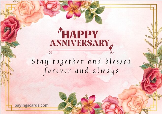 Wedding Anniversary Card Messages