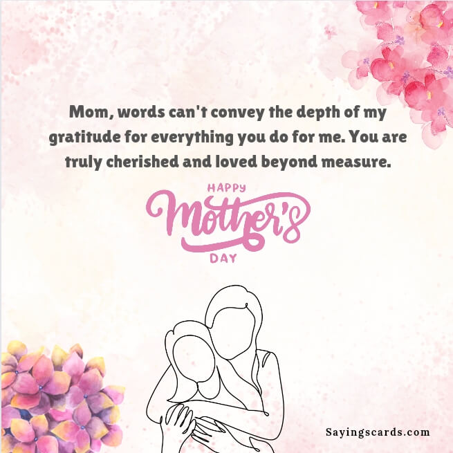 Beautiful Mother's Day 2024 Sayings Cards