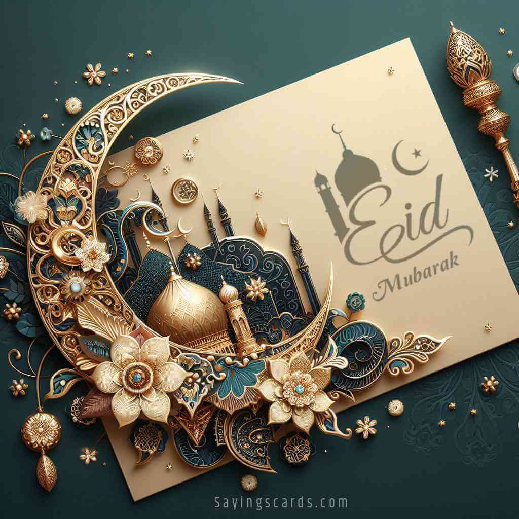 Eid Mubarak 2024 Cards Messages