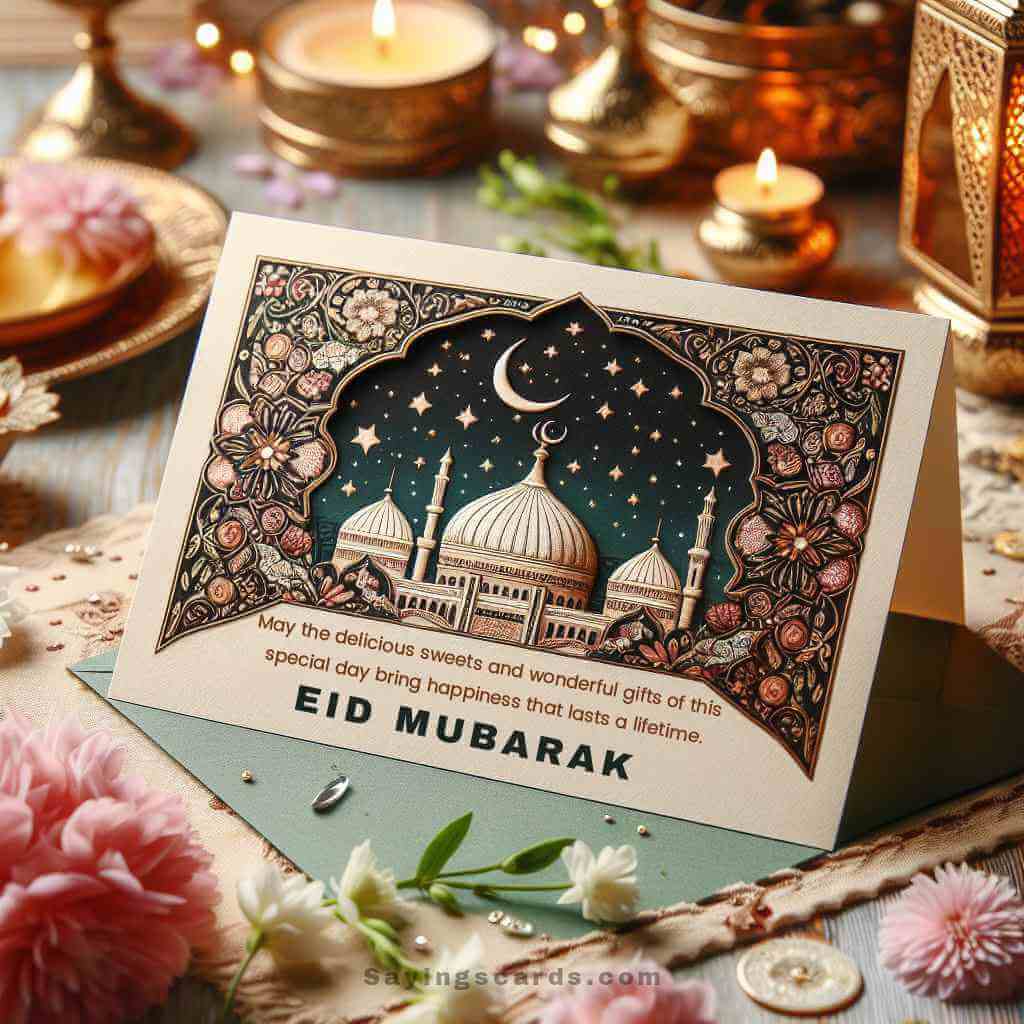 Eid Mubarak 2024 Greetings Cards