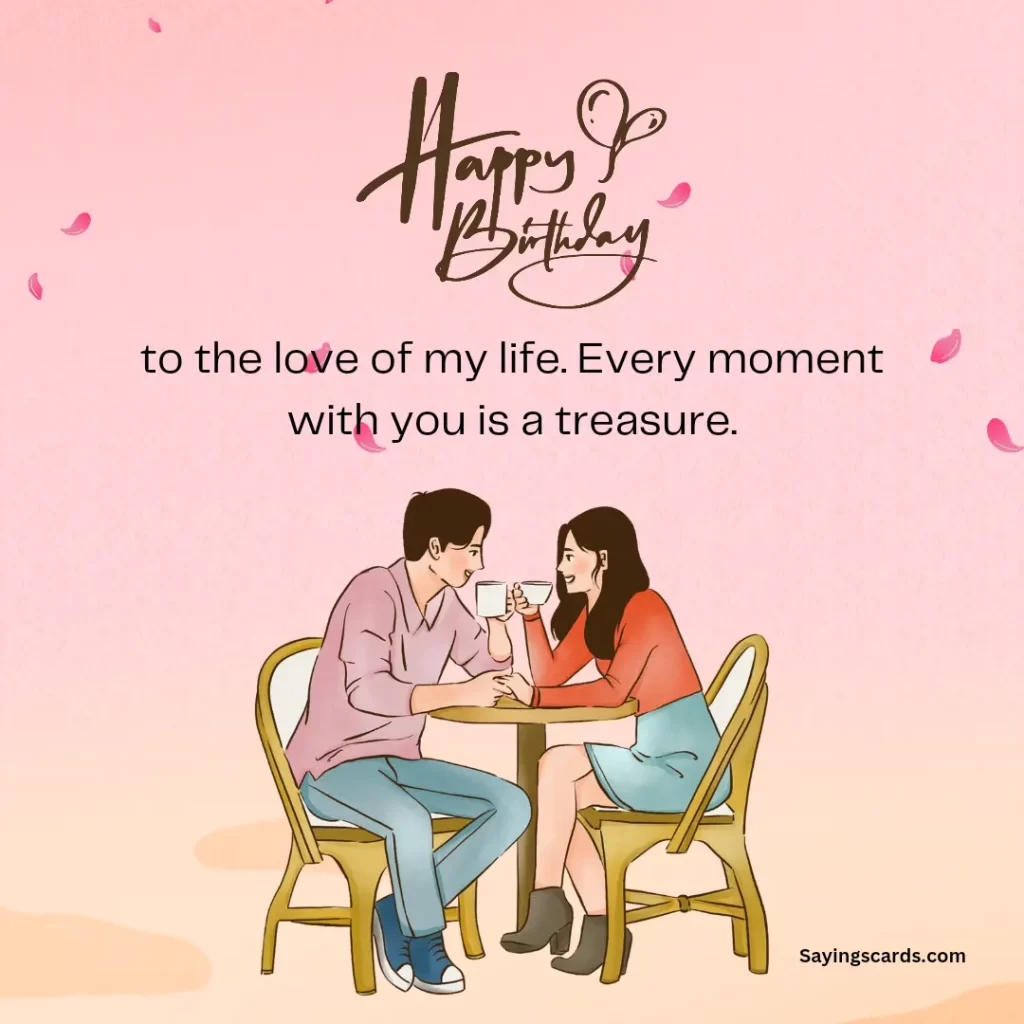 Romantic Birthday Sayings Cards For Her